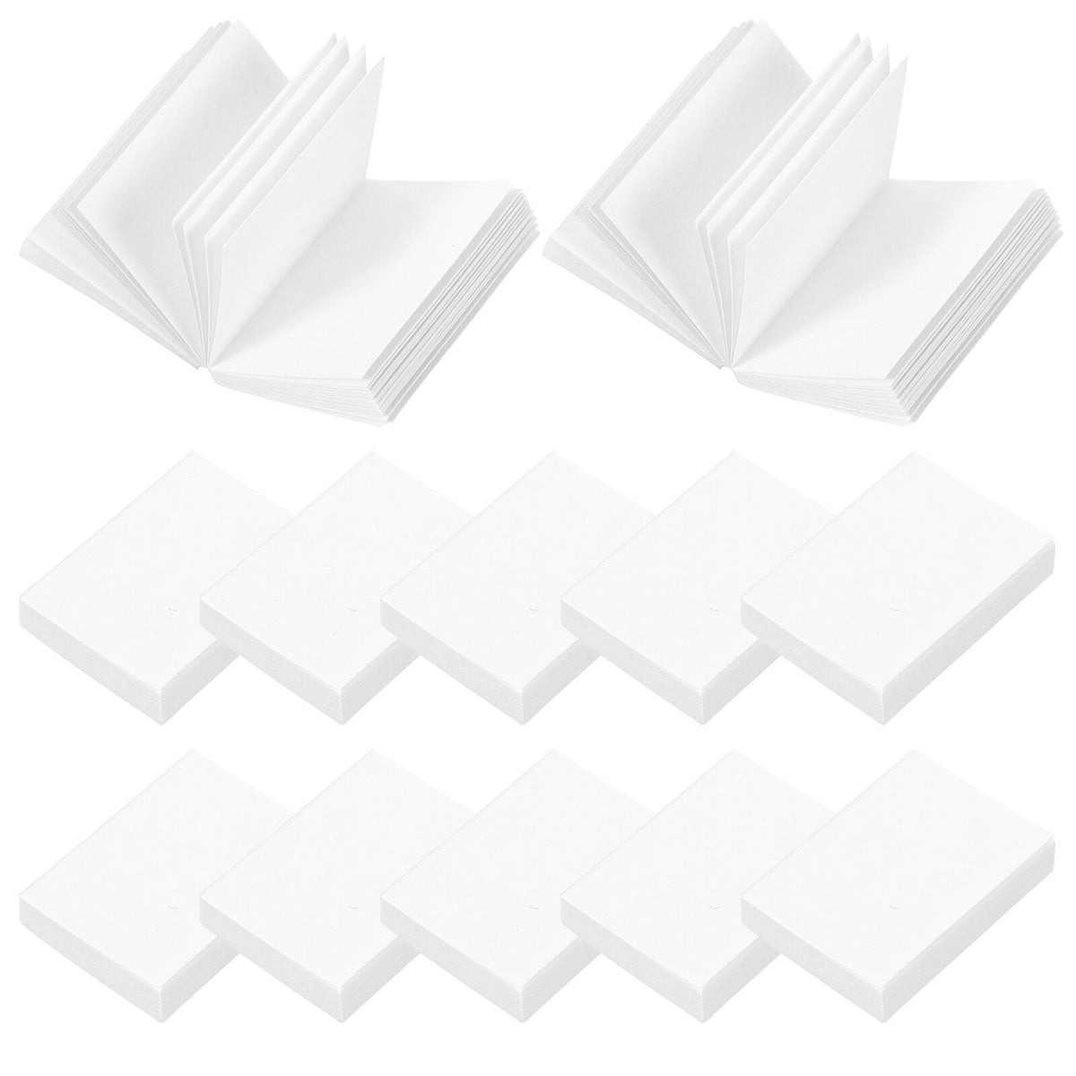 20pcs Doll House Mini Books Blank Paintable Mini Books Models H24336