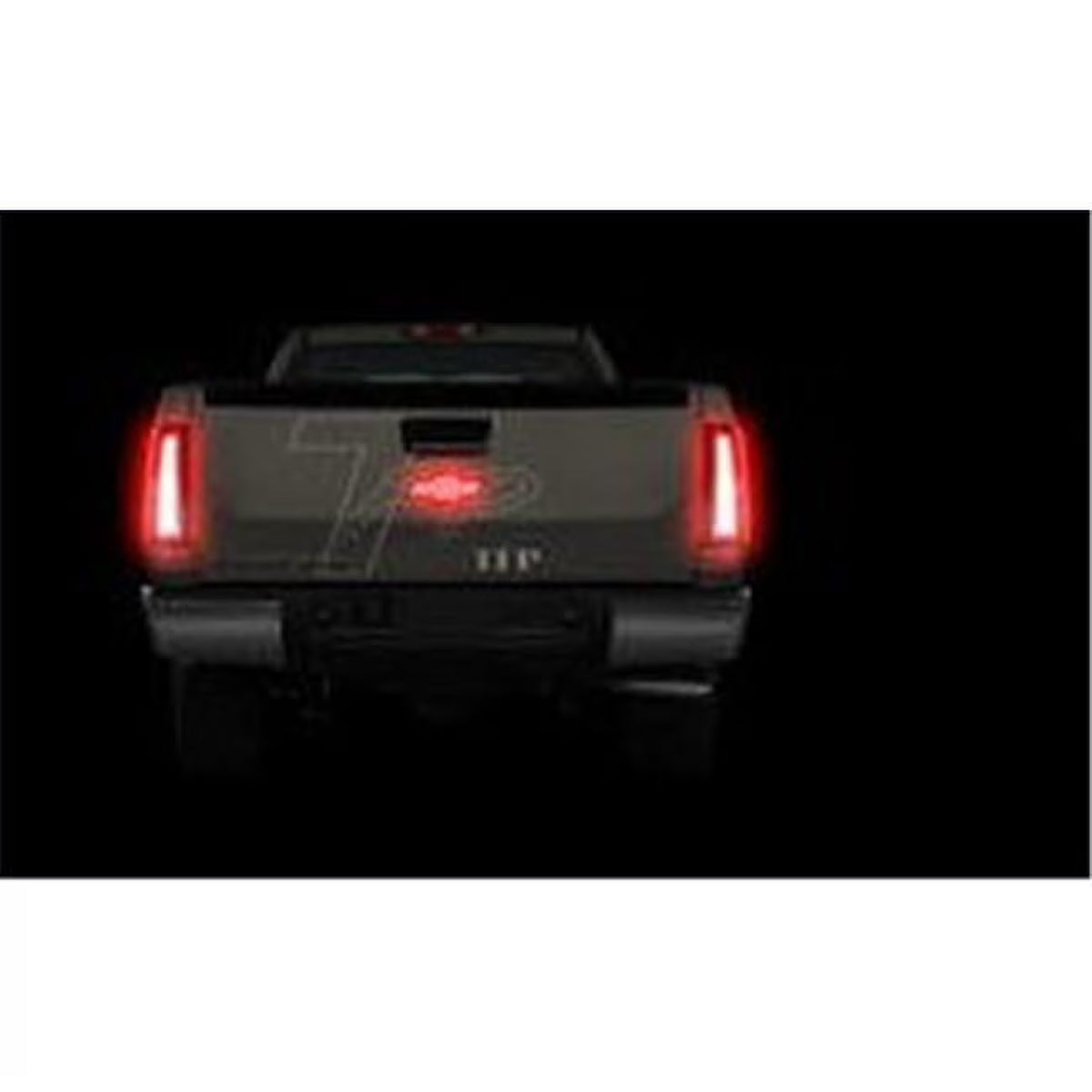 Black & Chrome Lighted Tailgate Emblem for Ford F-150 K4912