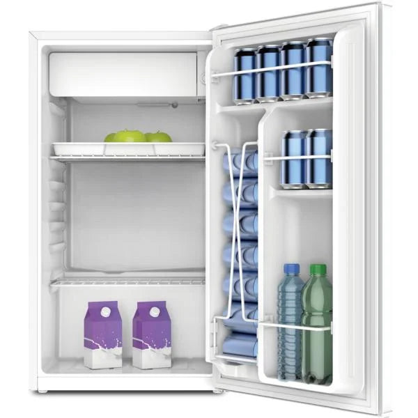 White 1-Door Compact Refrigerator O5921