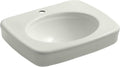 24 Bathroom Sink Basin with Single-Hole Faucet Drilling K17388