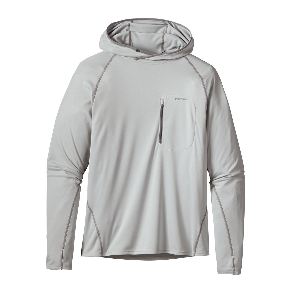 Tailored Grey Technical Hoody Q91516