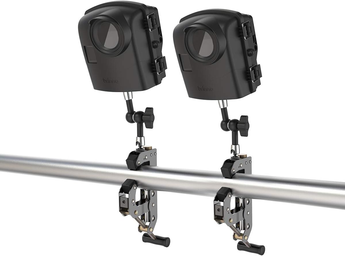 Construction & Outdoor Security Time Lapse Camera Trio Bundle Pack with Industrial Clamp & Weather-Resistant Case 1080P R3426