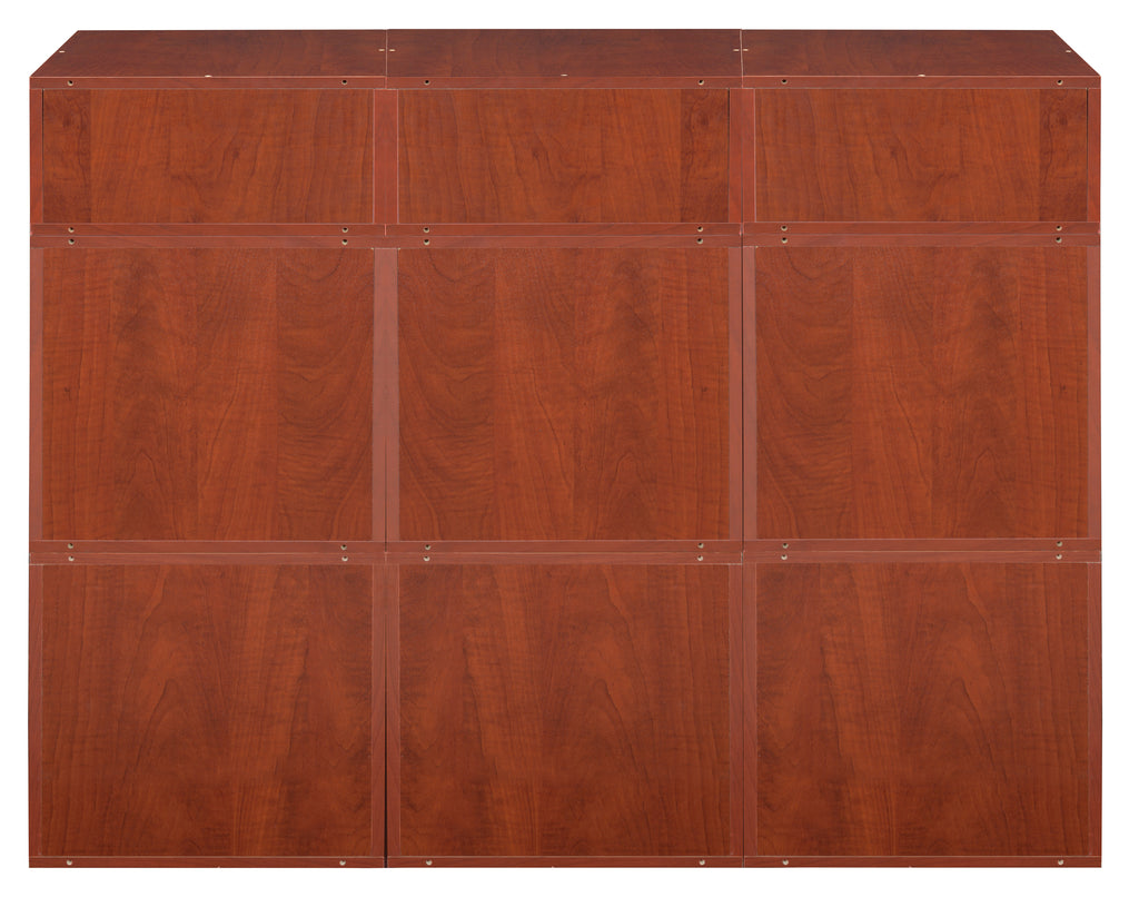 Cherry 6 Full Cubes 3 Half Cubes Storage Set E467