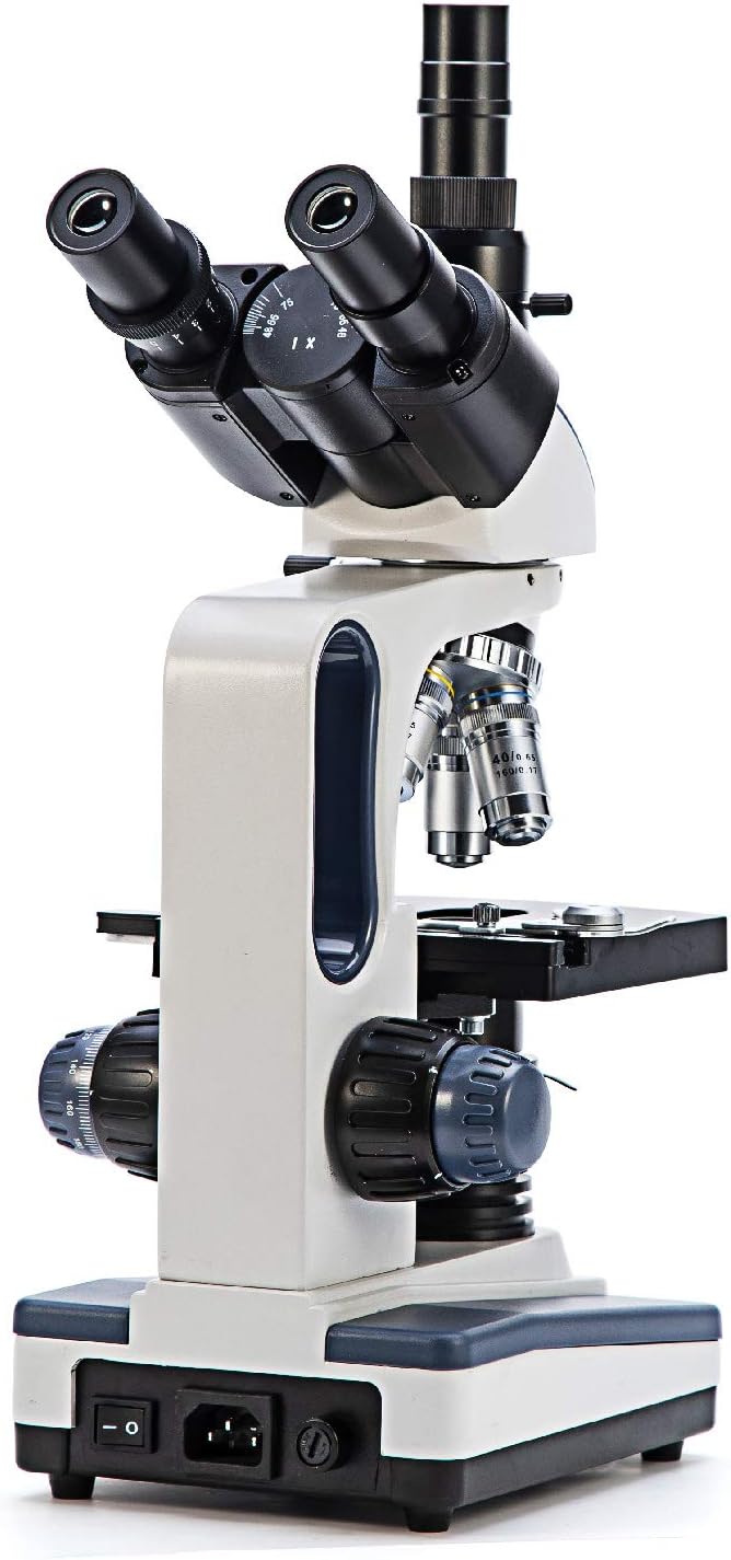 40X-2500X Magnification Trinocular Compound Lab Microscope I678