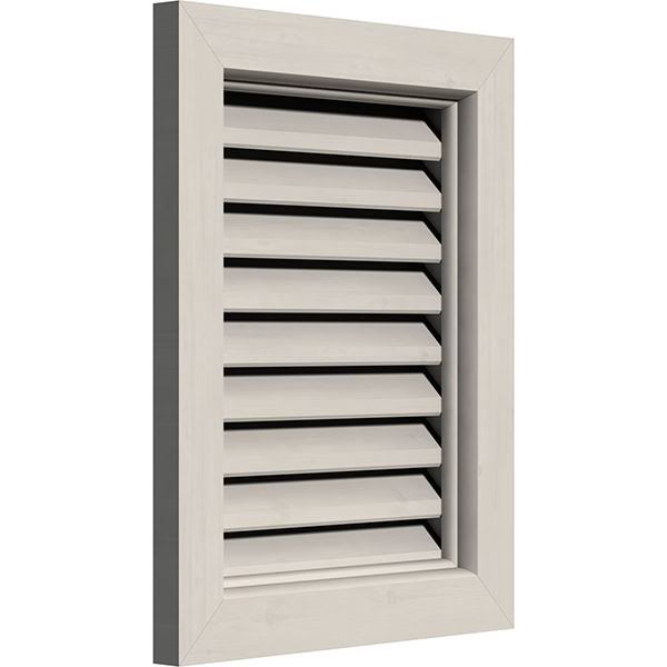 36 inchw x 24 inchh Primed Smooth Western Red Cedar Gable Vent N767