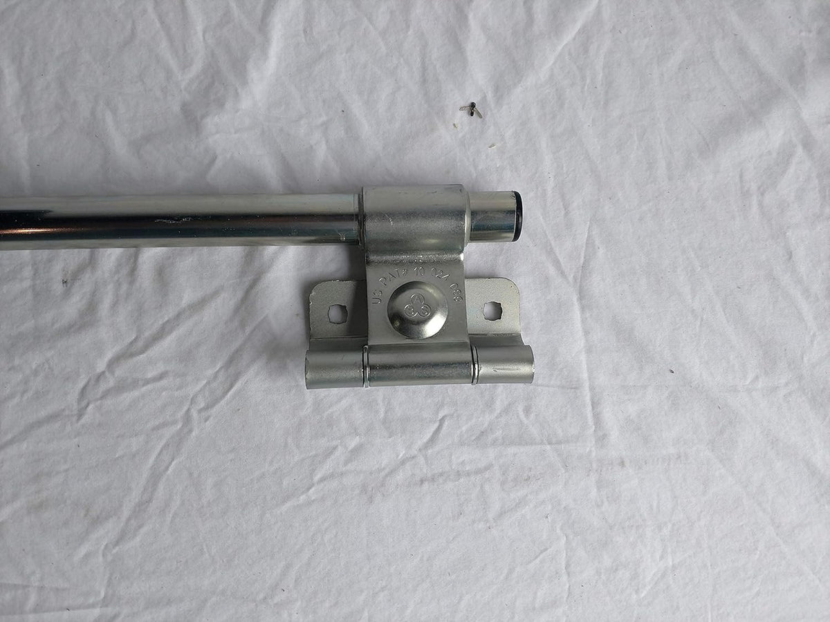 45 Zinc Cargo Trailer Door CamBar Latch Tamper Proof Hinge & Mounting Hardware Pack of 2 W6846
