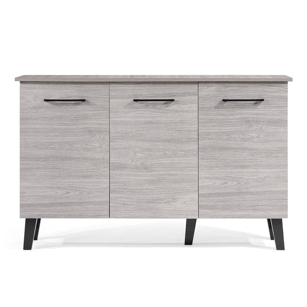 Gray Oak Fiberboard Cabinet N830