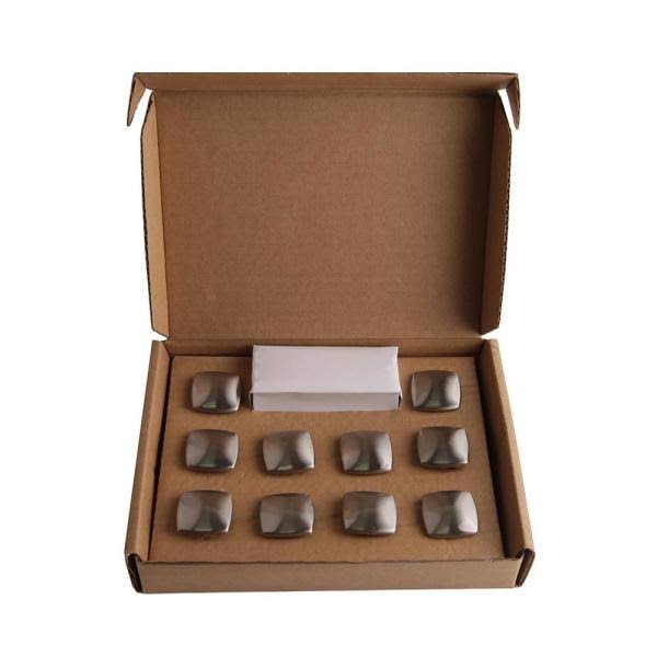 Satin Nickel Square Cabinet Knob (50-Pack) X175988
