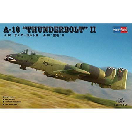 A-10 Thunderbolt II Airplane Model Building Kit Q890836