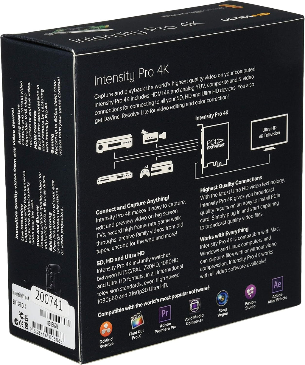 Intensity Pro 4K Capture & Playback Card H57058