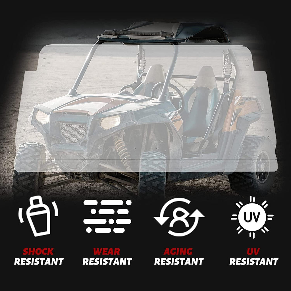 Scratch Resistant Clear Flip Windscreen P5764