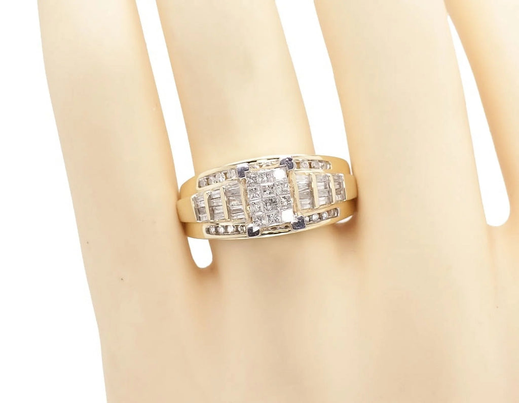 Diamond Engagement Ring (0.90 ct) U763