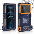 Waterproof Protective Case for Samsung Galaxy F62 and Phones Up to 6.9 Inch with Lanyard O35975