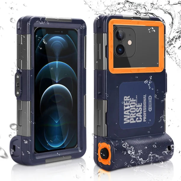 Waterproof Protective Case for Samsung Galaxy F62 and Phones Up to 6.9 Inch with Lanyard O35975