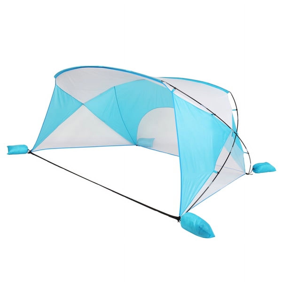 Blue And White Polyester Beach Awning K408