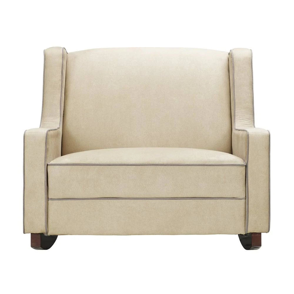Taupe Microfiber Double Rocker L742