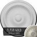 Maria Ceiling Medallion, Hand-Painted Flash Gold O907