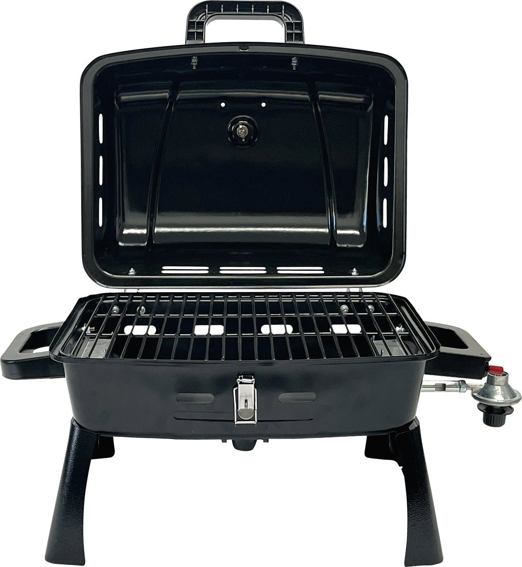 Portable 1 Burner Propane Grill with Interchangeable Griddle Plate I868872
