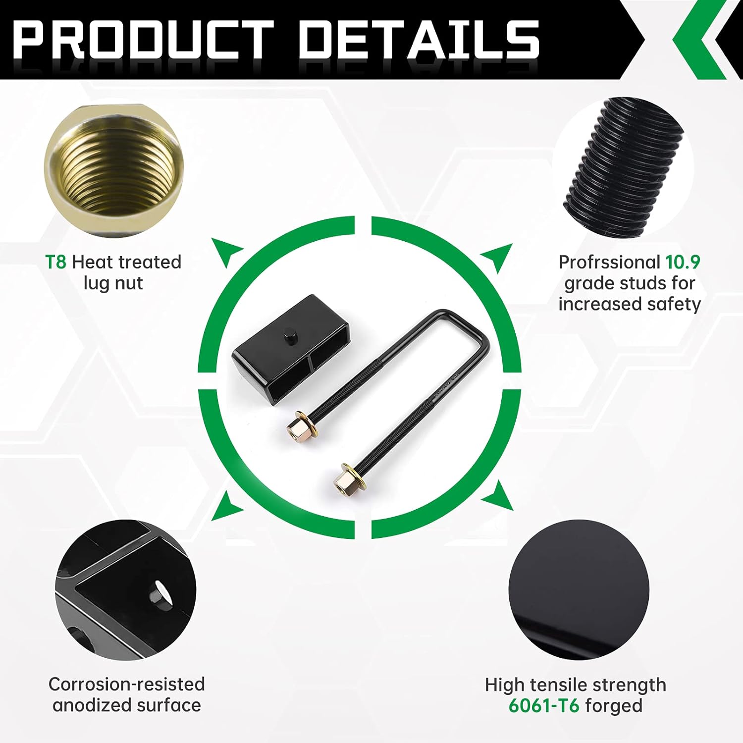 3" Front and 2" Rear Leveling Lift Kit Q5188