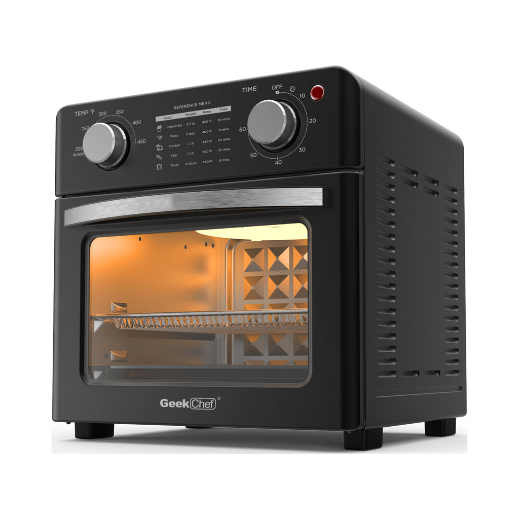 Black Air Fryer Toaster Oven L2043