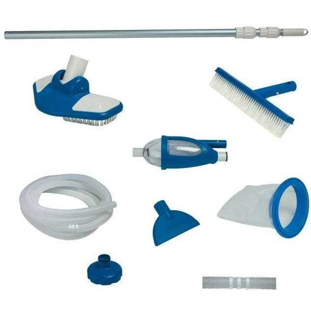 Above Ground Pool Sand Filter Pump with Deluxe Pool Maintenance Kit V193455