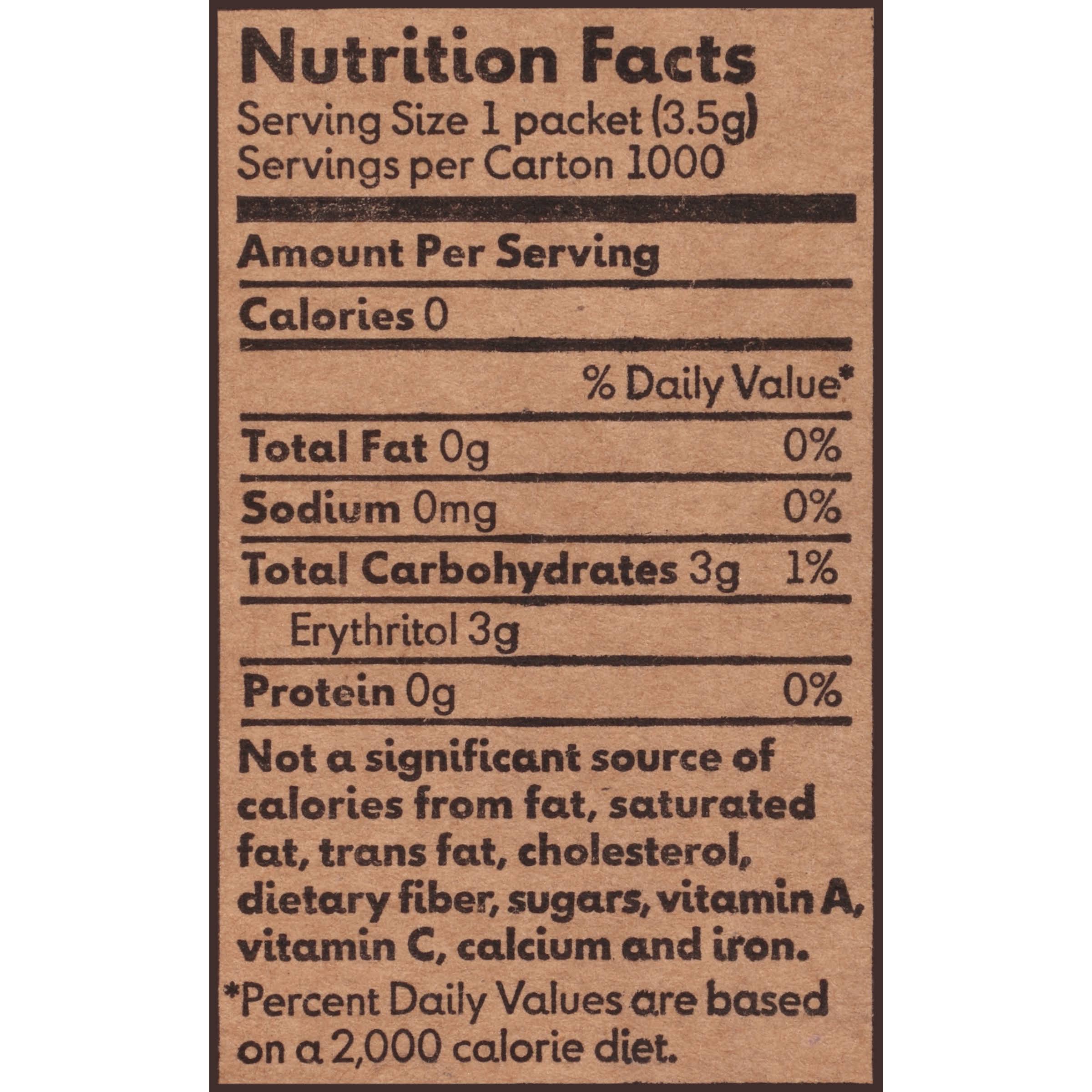 Truvia Natural Sweetener 1000 Packets B897537