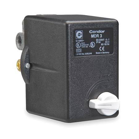 Pressure Switch, 3pst, 100/125 PSI R658656