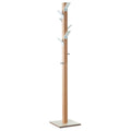 Coat Stand with White Hooks F500115