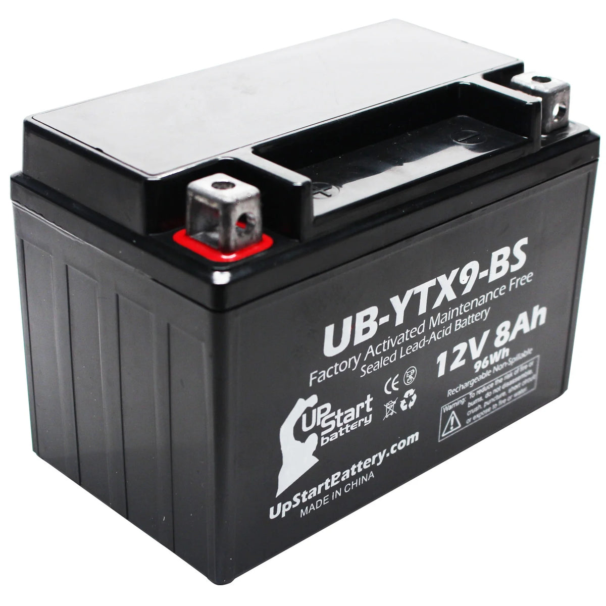 Motorcycle Battery 12V 8Ah UB-YTX9-BS W81399
