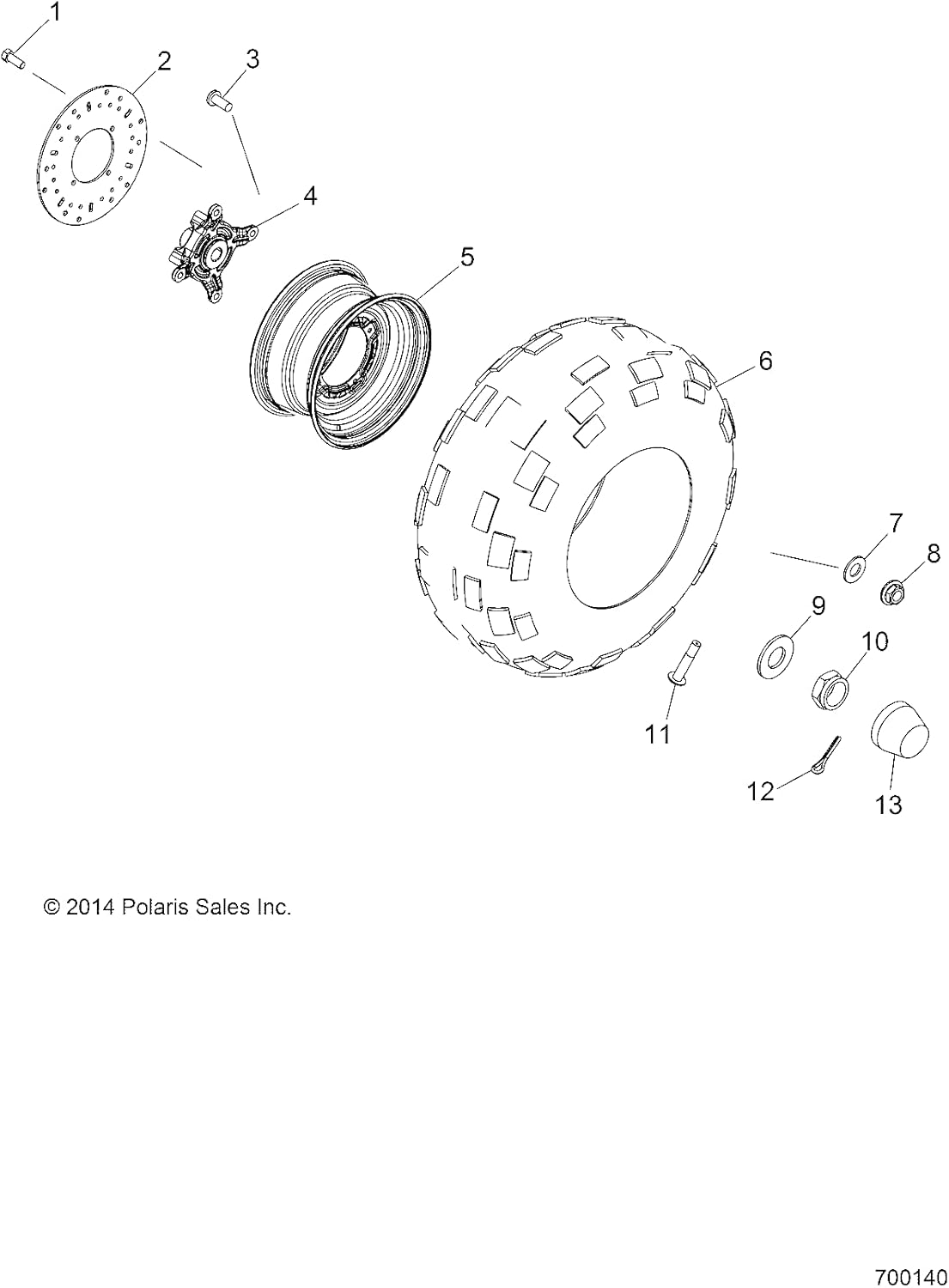 Genuine OEM Wheel Hub Z15400