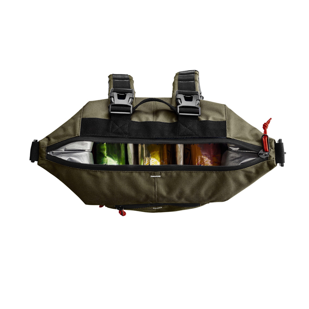 Green 12 Can Soft Sided Cooler F124