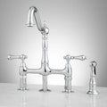 Chrome Two-Handle Kitchen Faucet Z206708