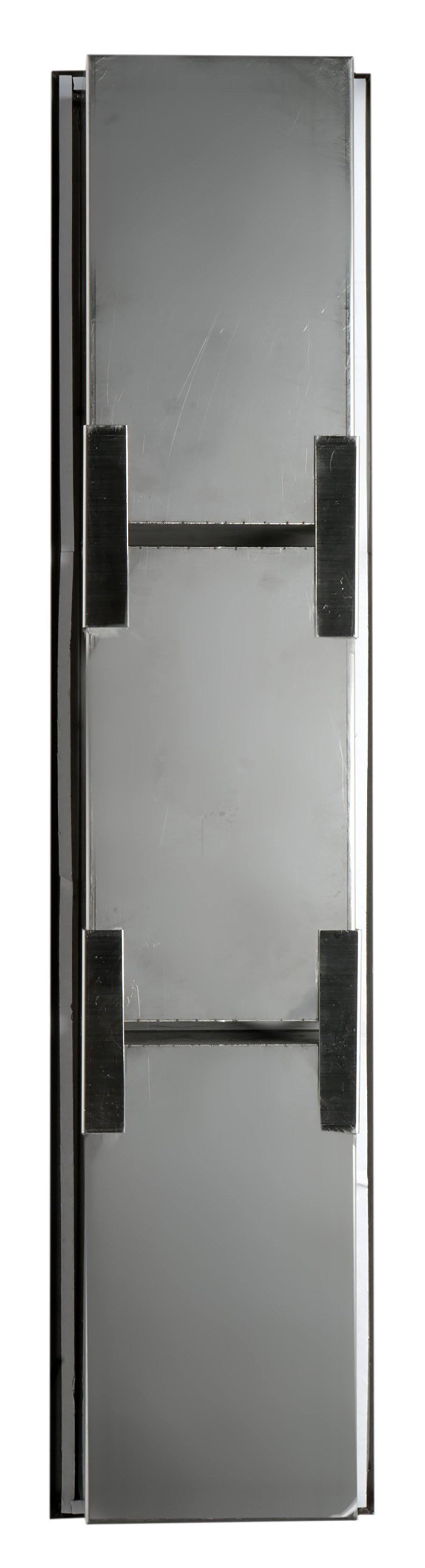 Brushed Stainless Steel 8 x 36 Vertical Triple Shelf Bath Shower Niche G993
