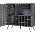 Sonoma Gray Oak Bar Cabinet G69238