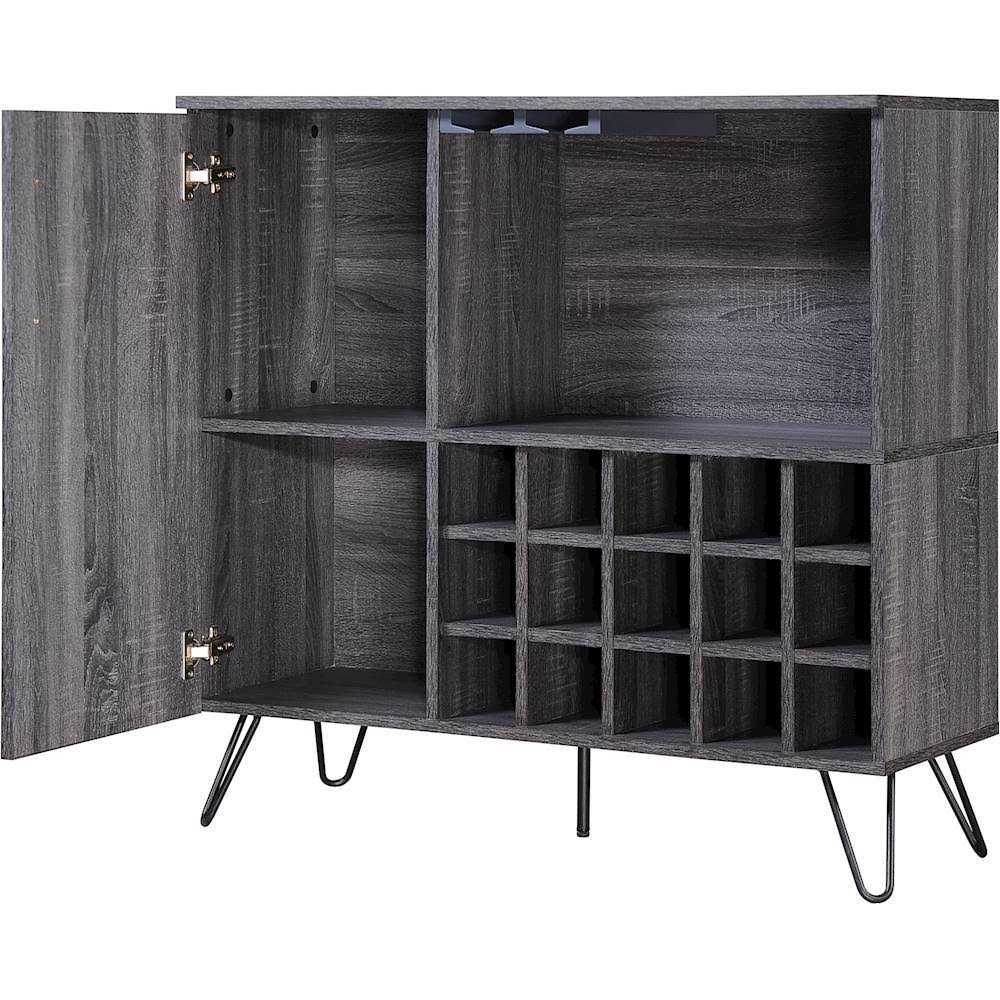 Sonoma Gray Oak Bar Cabinet G69238