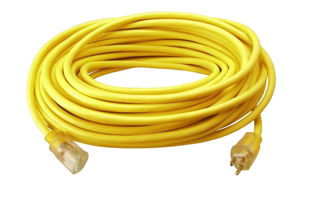 50' Yellow Extension Cord W665300