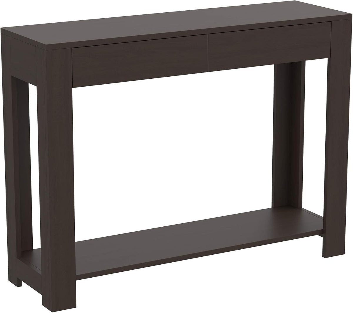 Brown 2 Drawers Console Table X530