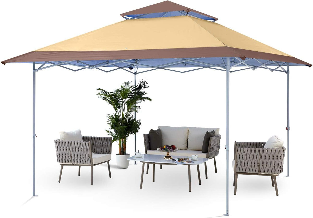 White 13x13 Pop Up Canopy Tent H374