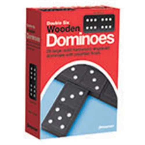 Double Six Wooden Dominoes U611