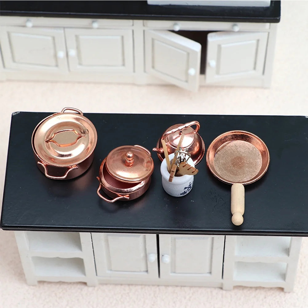 Wooden Kitchen Playset 2 Sets Doll Cooking Rack Q819205