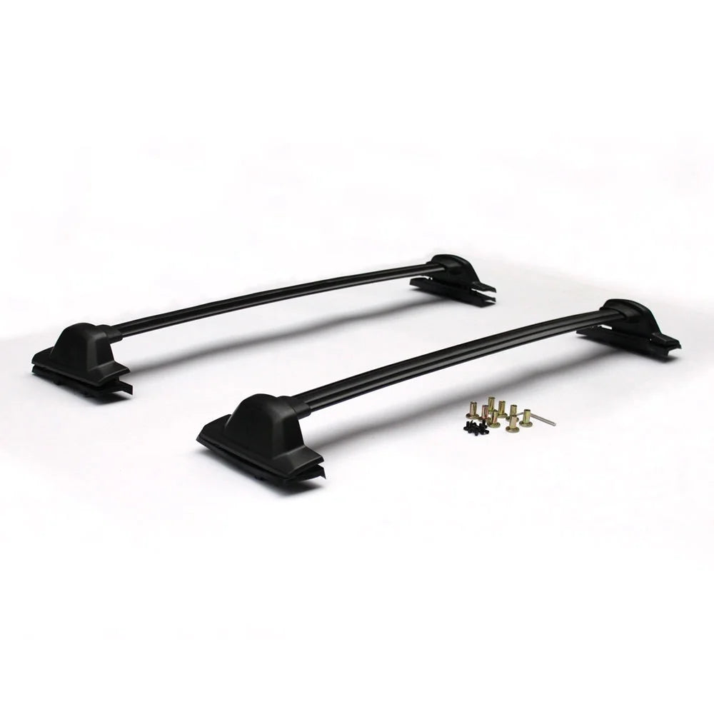 2pcs Aluminum Roof Racks Black R34753