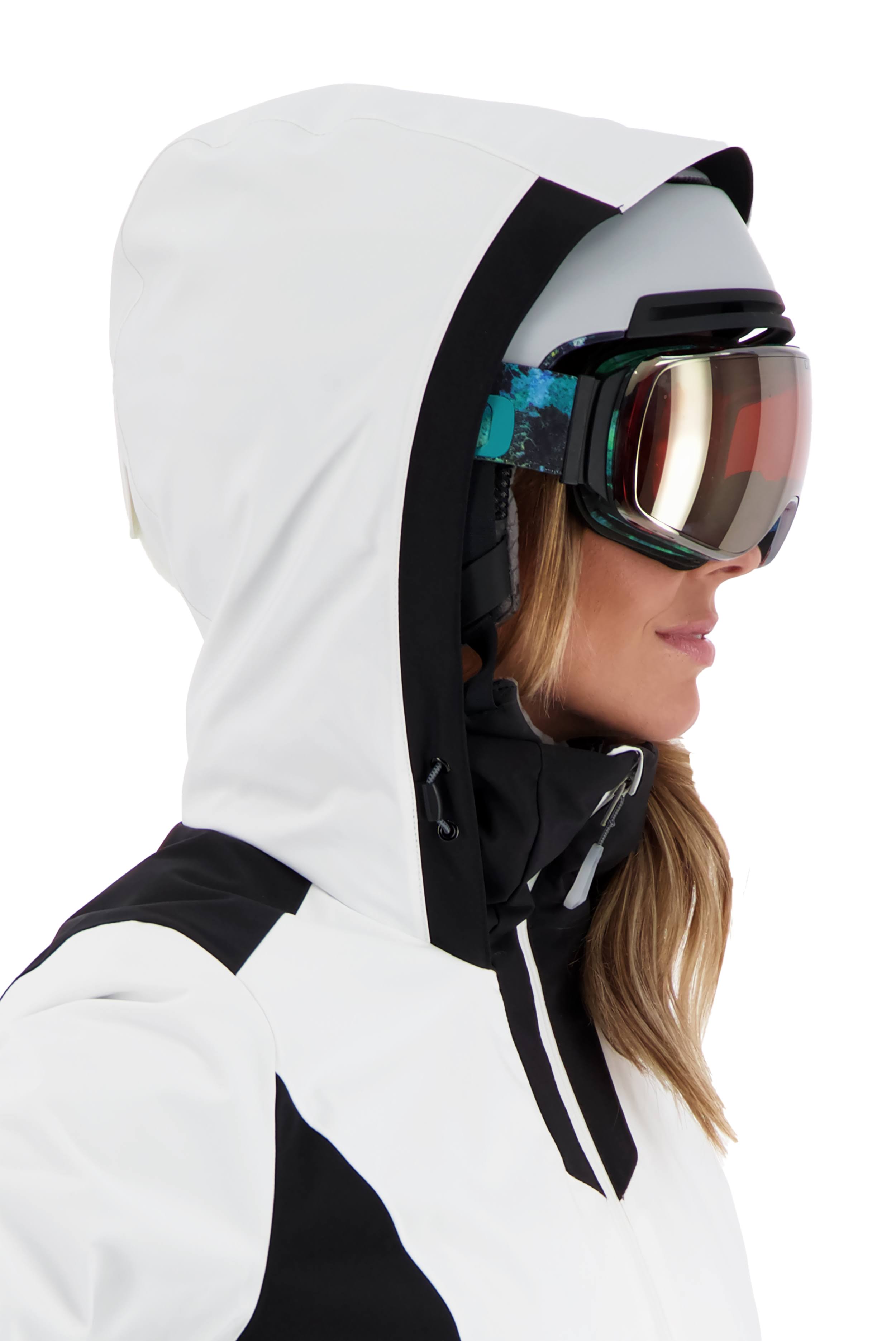 White Shell Ski Jacket T1375