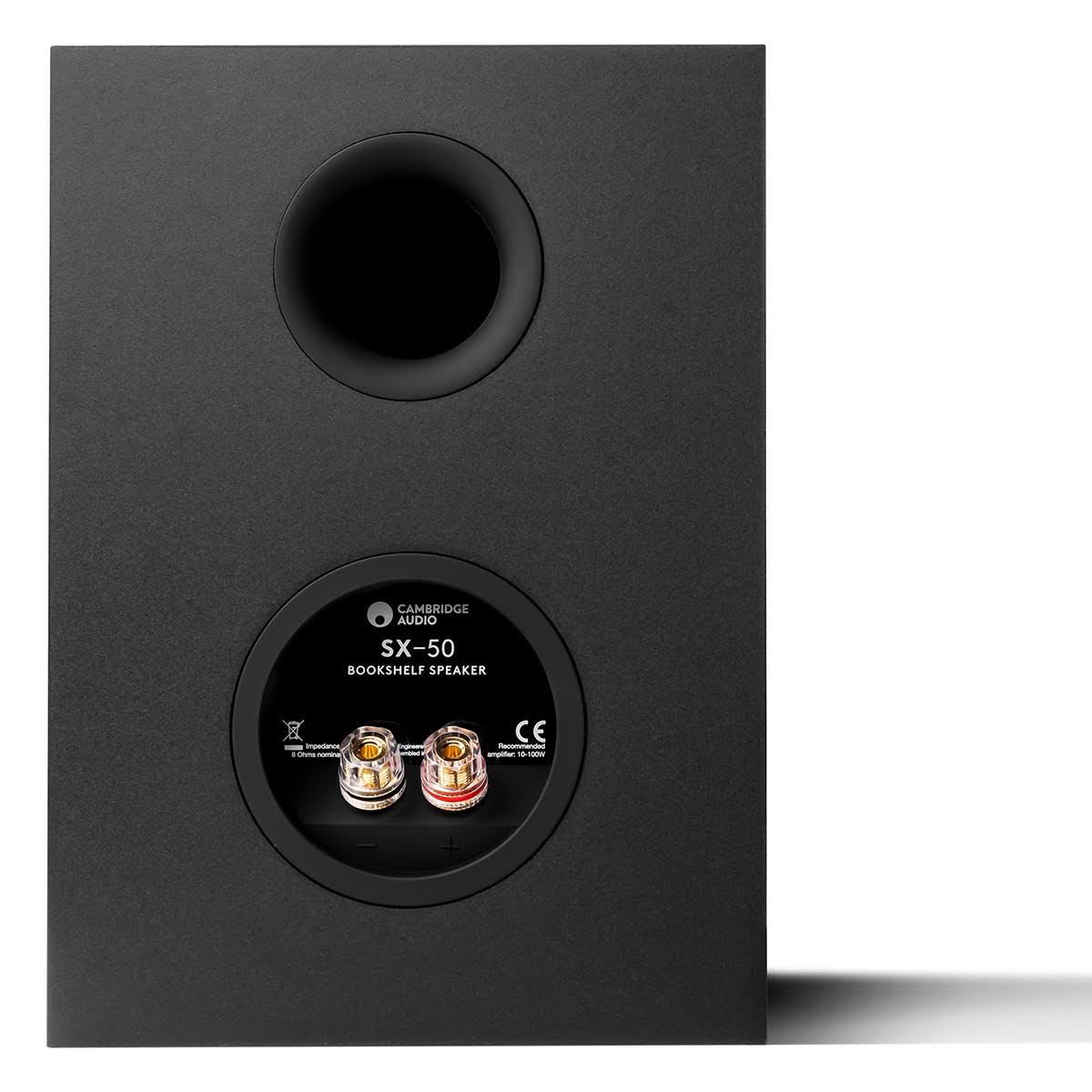 Matte Black Bookshelf Speakers E8318