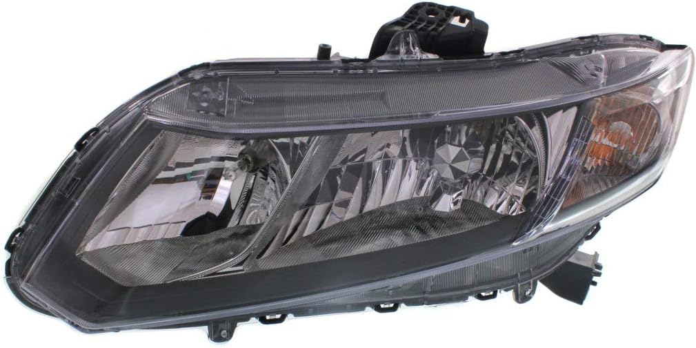 Headlight Assembly for Honda Civic 2013 Driver Side Coupe V7063
