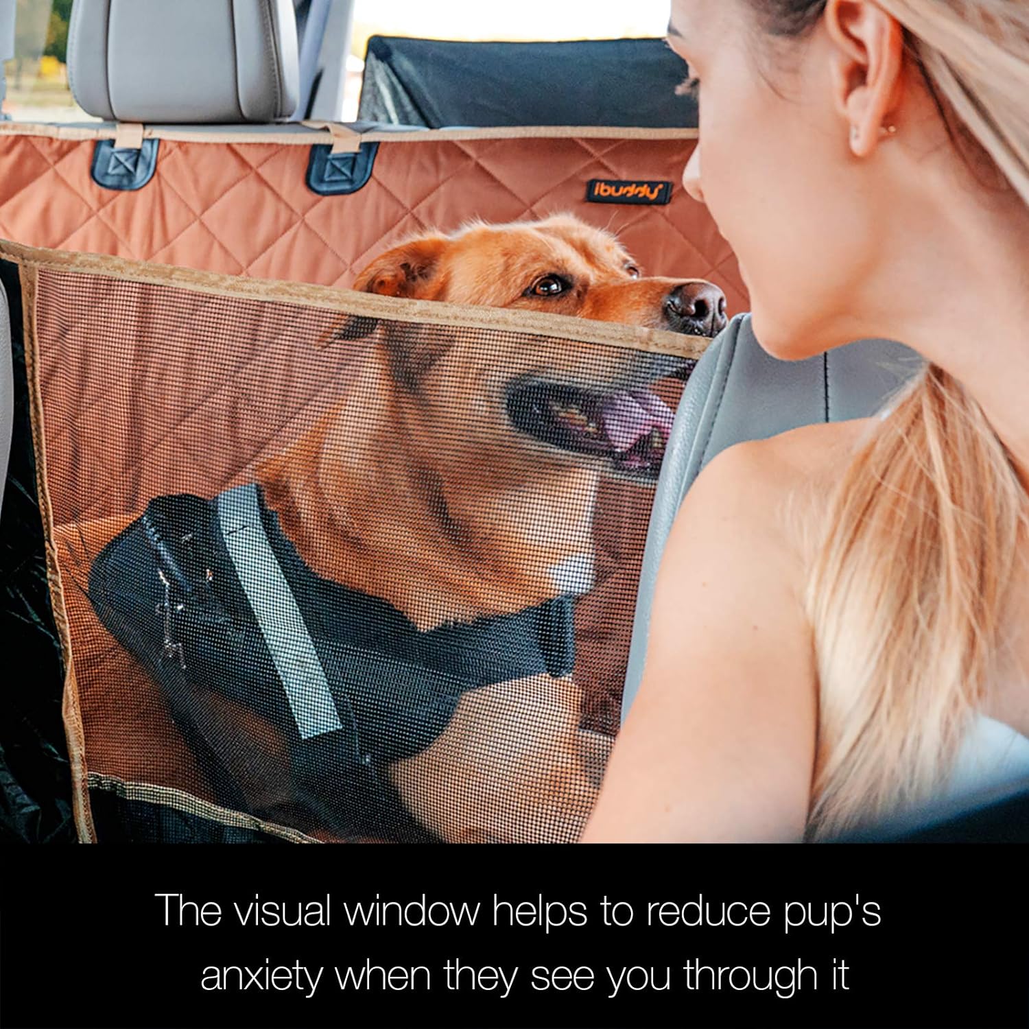 Waterproof Dog Car Hammock Seat Cover, Pack of 2 K9582