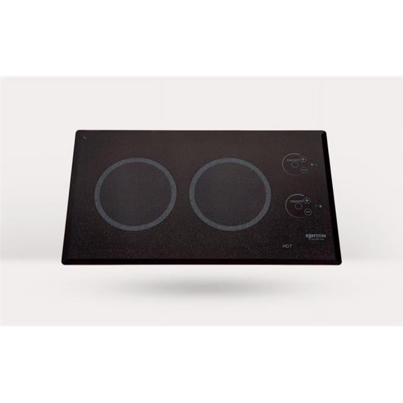 2-Burner 240V Black Touch Control Cooktop J869