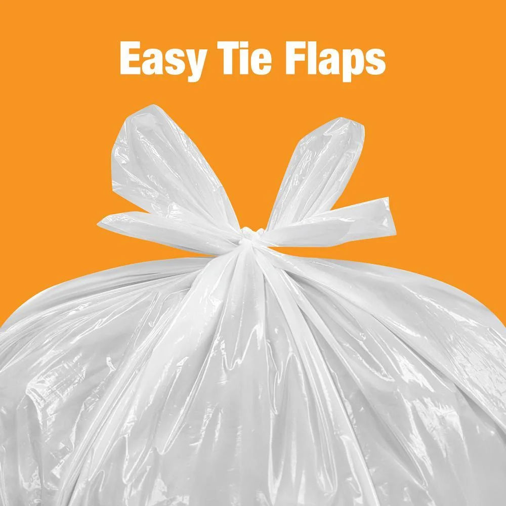 50 Gallon Clear Trash Bags (50-Count) T6938