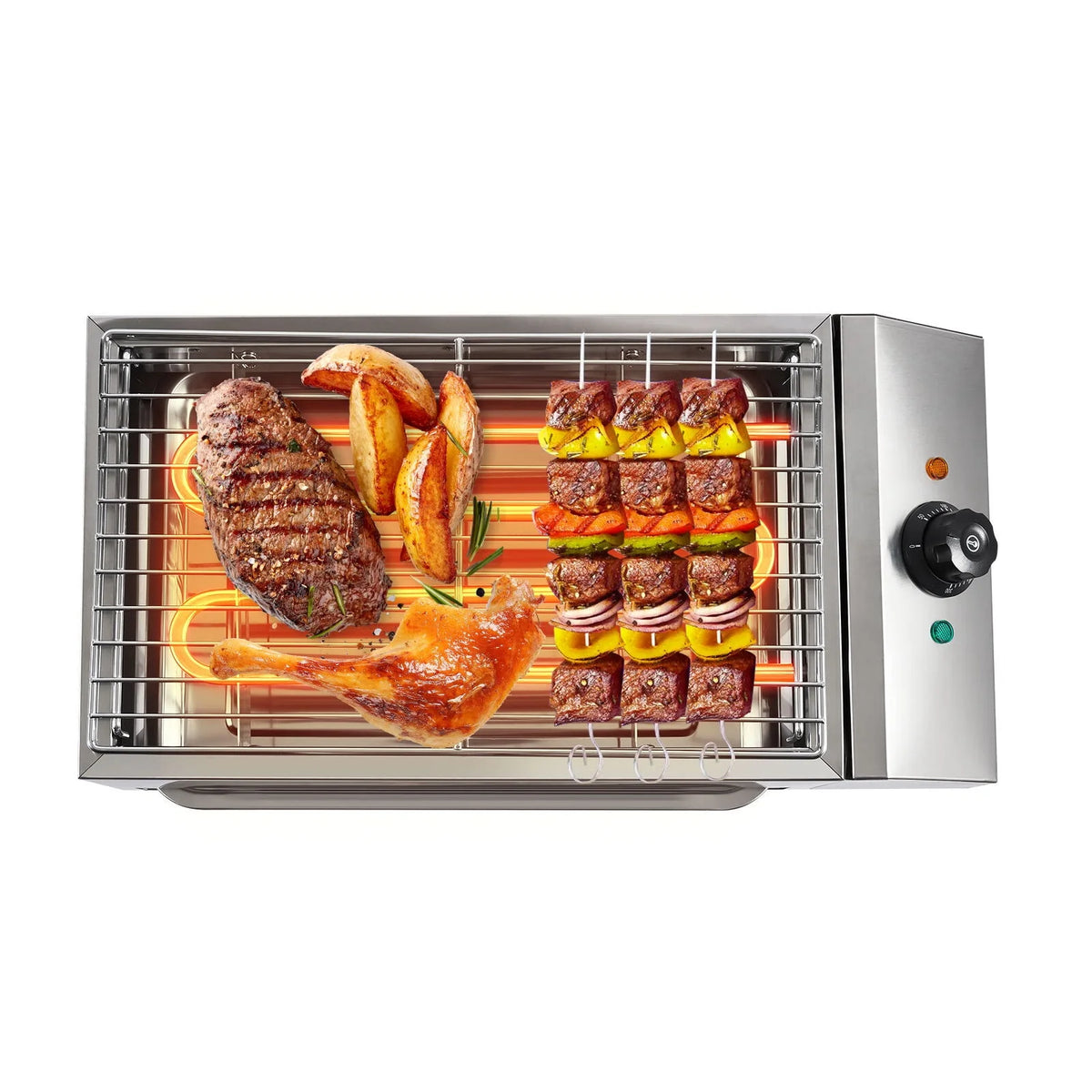 1800W Electric Grill Smokeless Barbecue Grill X236