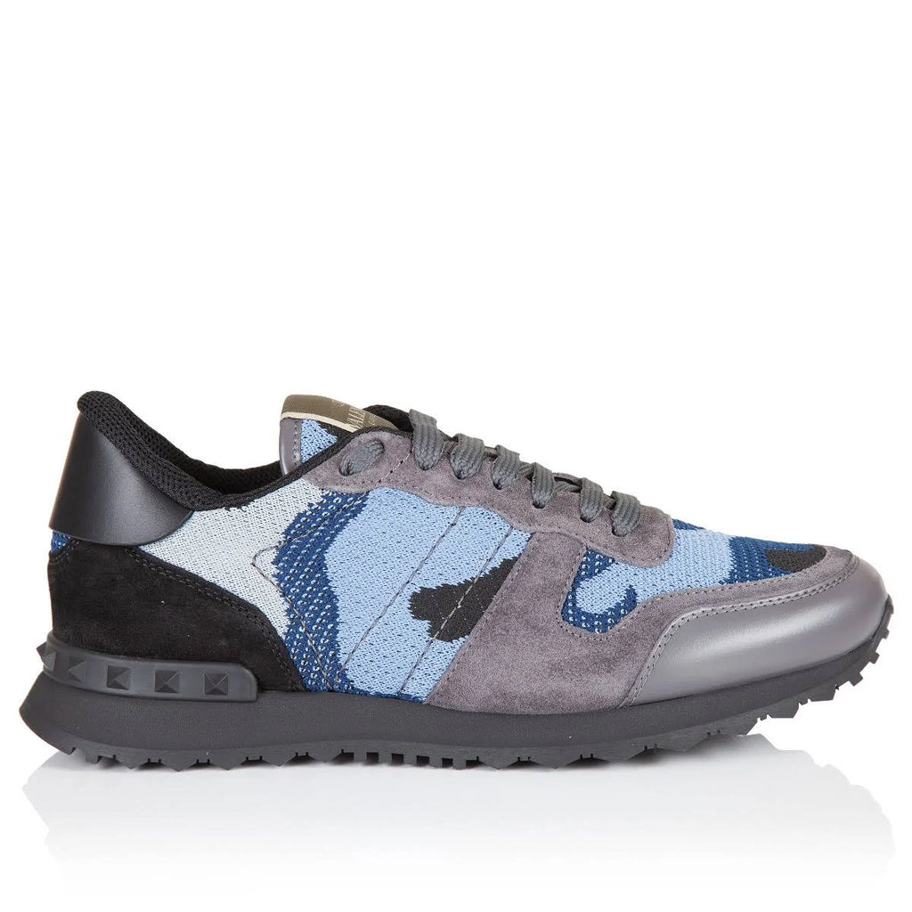 Black Camouflage Rockrunner Sneakers D453
