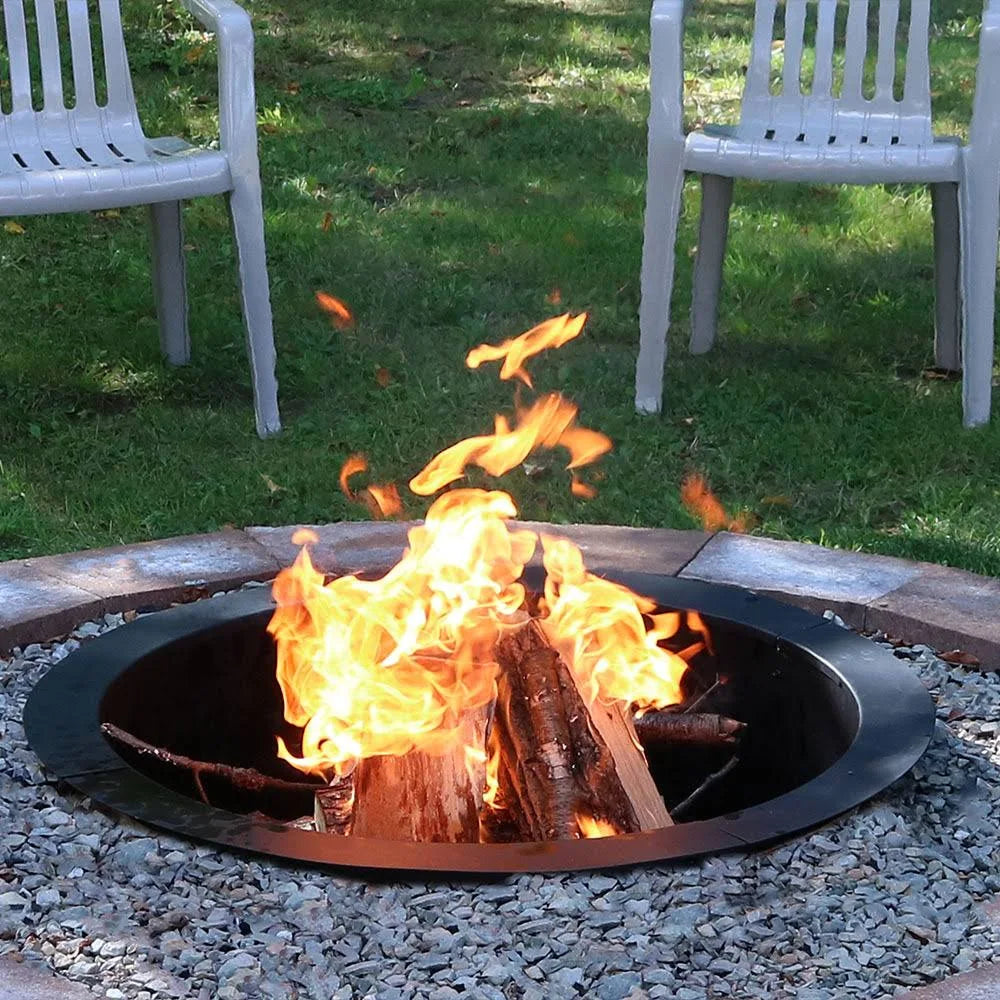 27 Inch Diameter Steel Fire Pit Ring Liner I525